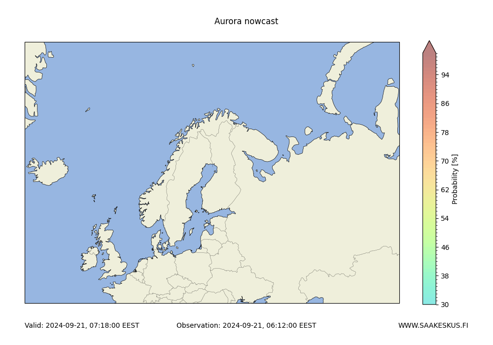 Aurora nowcast